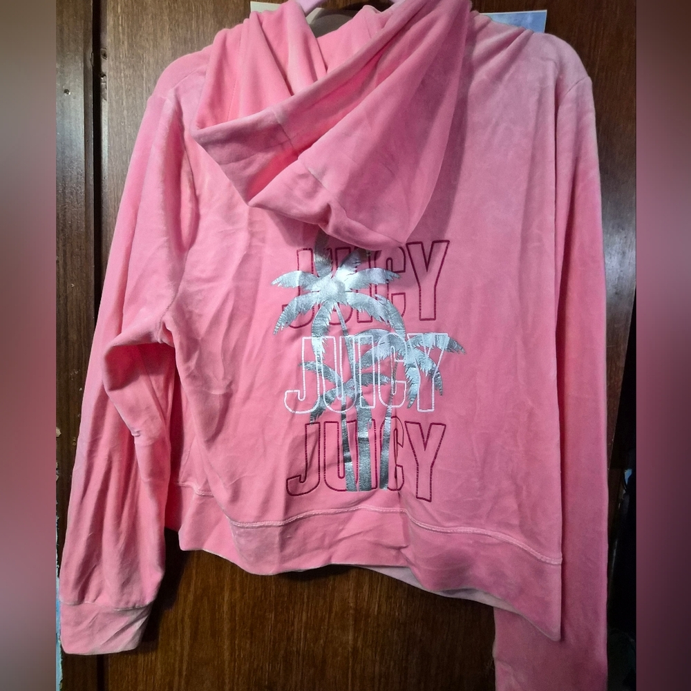 Juicy Couture Pink Zipper Jacket